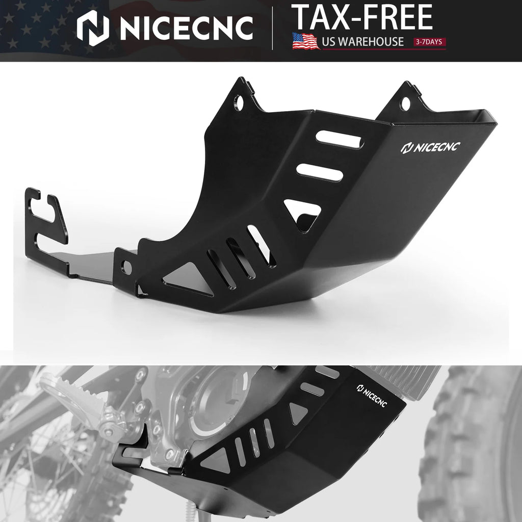 For Surron light bee X Engine Chassis Guard Skid Plate For Sur-ron light bee S L1E For Segway X160 X260 Electric Dirt Bike