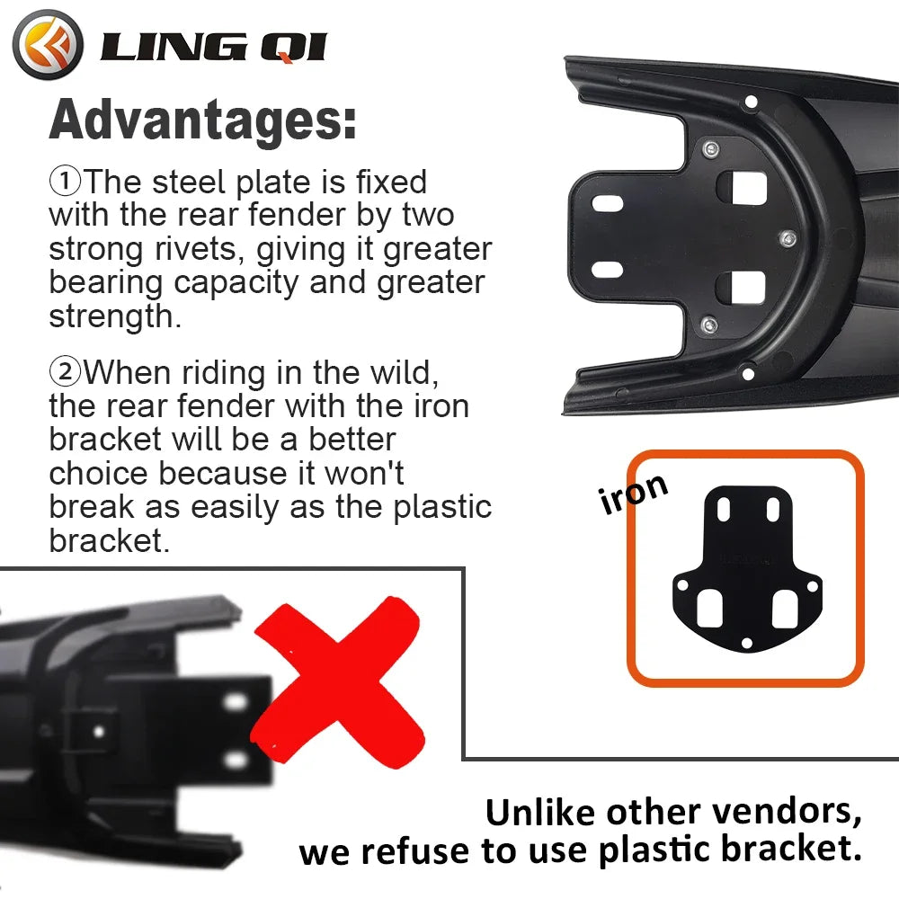 surron fender can cut to be tuttio long fender