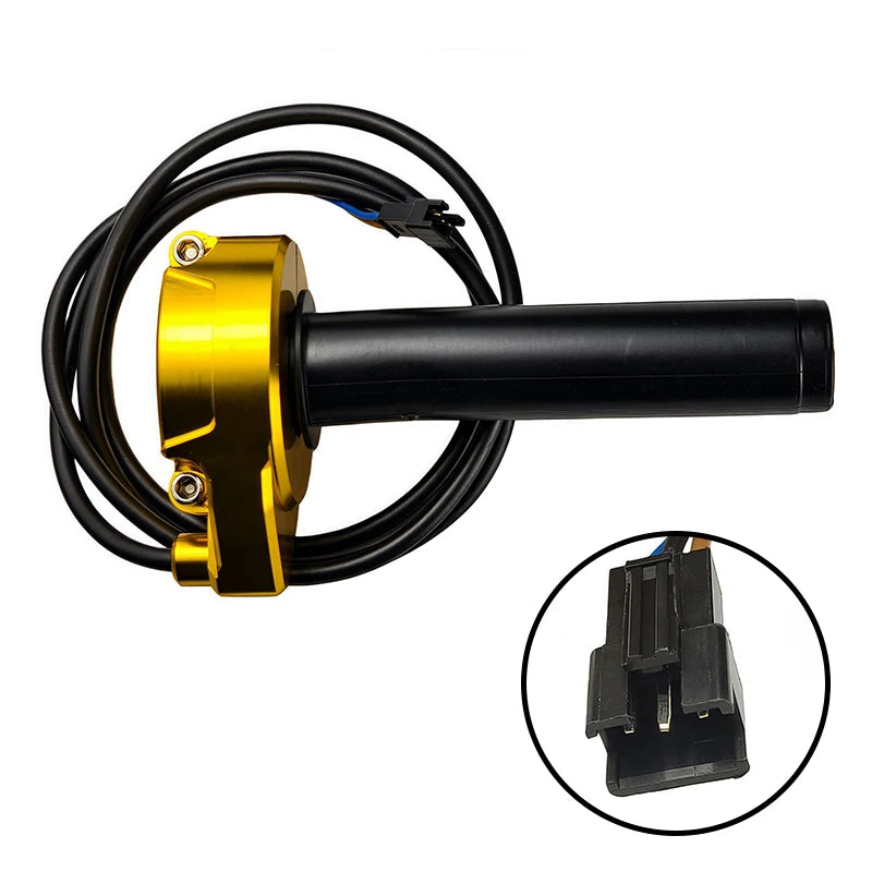 CNC Motorcycle Electronic Throttle Handle Throttle Handlebar Fit For Sur-Ron Surron Light Bee S X Electric Motocross Universal P