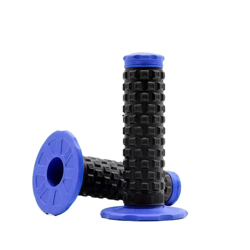 A Pair 22mm Diameter Rubber Bike Handlebar Grips for 7/8" Bar Dirt Bike Pillow Top Throttle Handle Grips Motorcycle Accessories