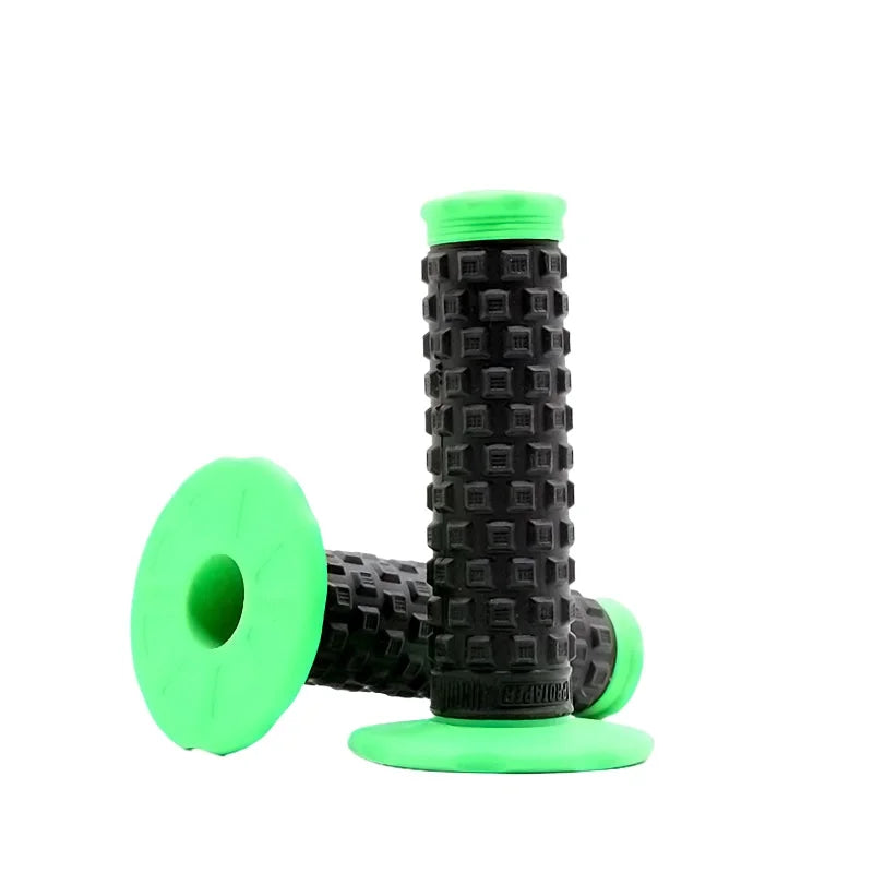 A Pair 22mm Diameter Rubber Bike Handlebar Grips for 7/8" Bar Dirt Bike Pillow Top Throttle Handle Grips Motorcycle Accessories