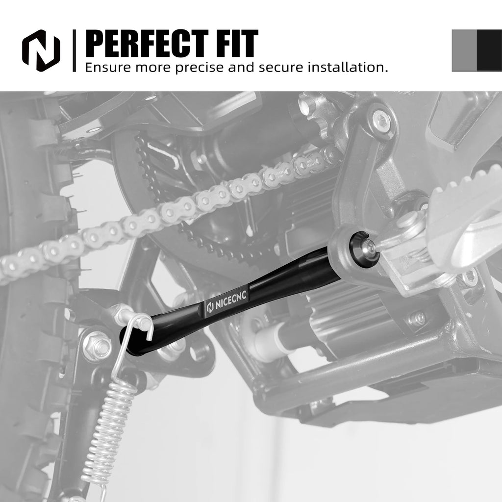 NICECNC For Surron Light Bee X S L1E 2024 2025 Electric Dirt Bike Aluminum Foot Pegs Support Brace For Segway X160 X260