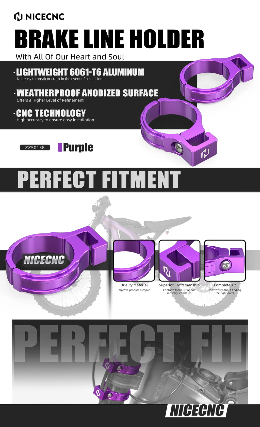 surron fork clamp upgrade