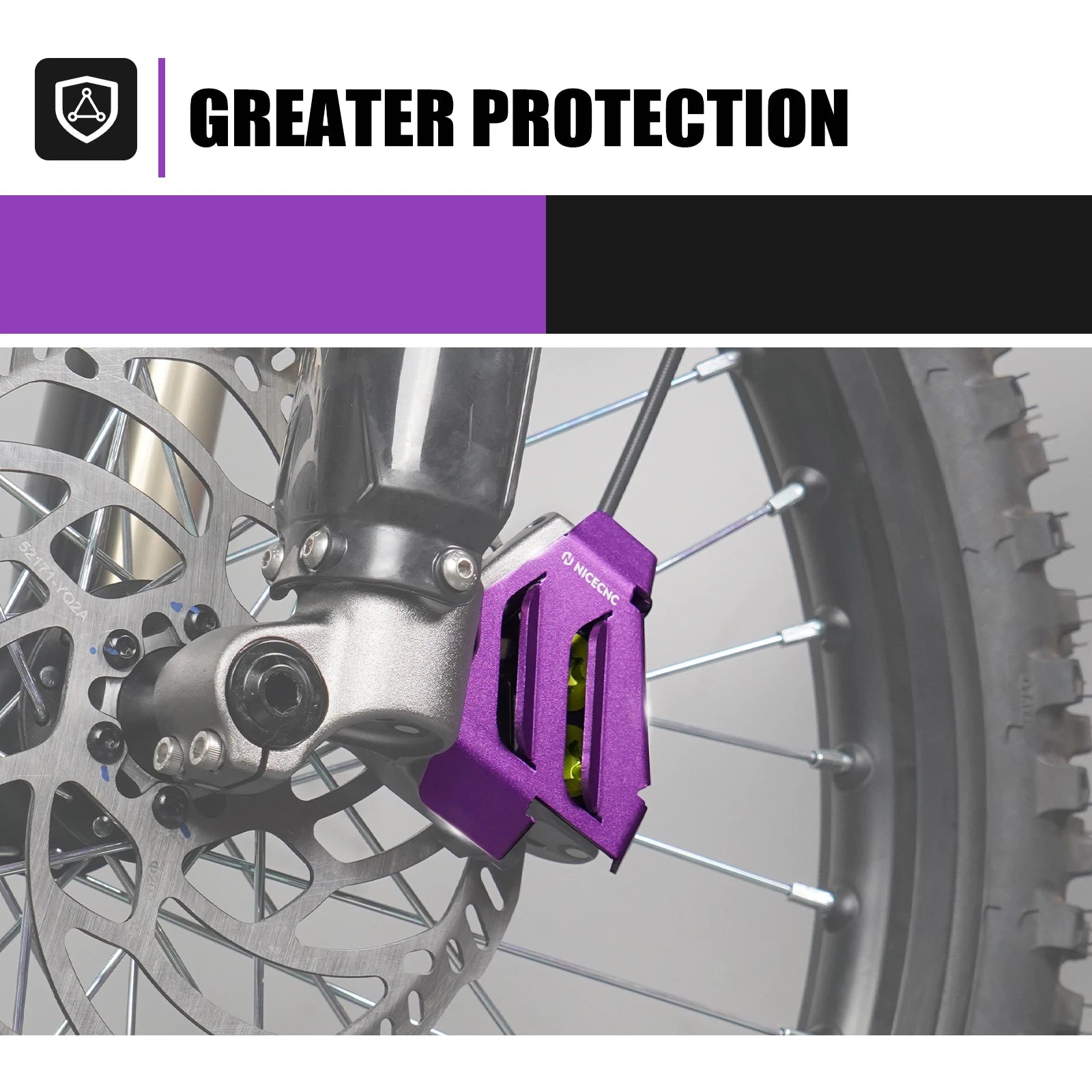 brake cover for surron lbx stock brakes