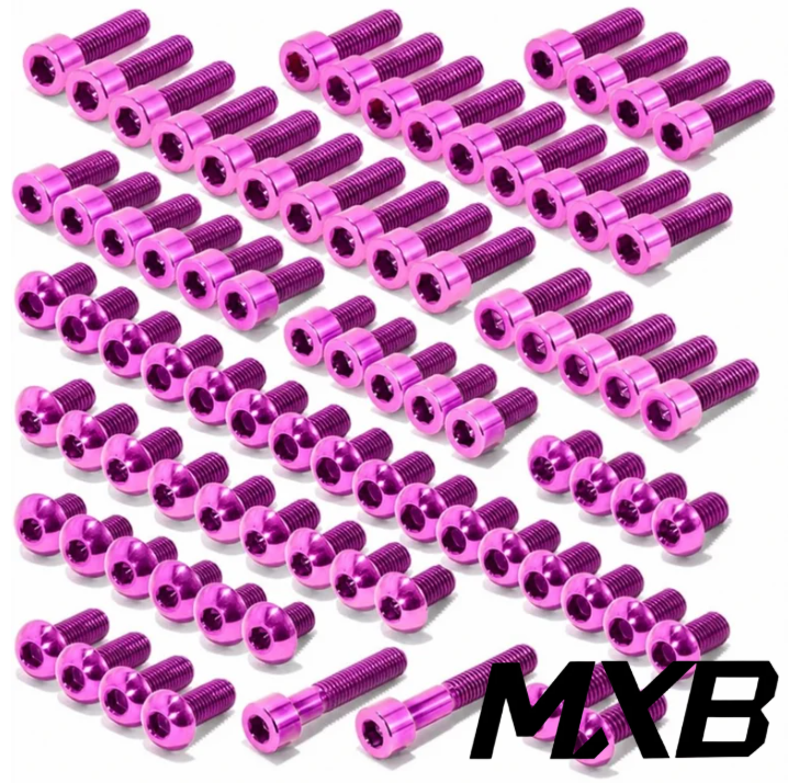 Ebox Titanium Bolt Kit (30 bolts) (COLLECTIVE)