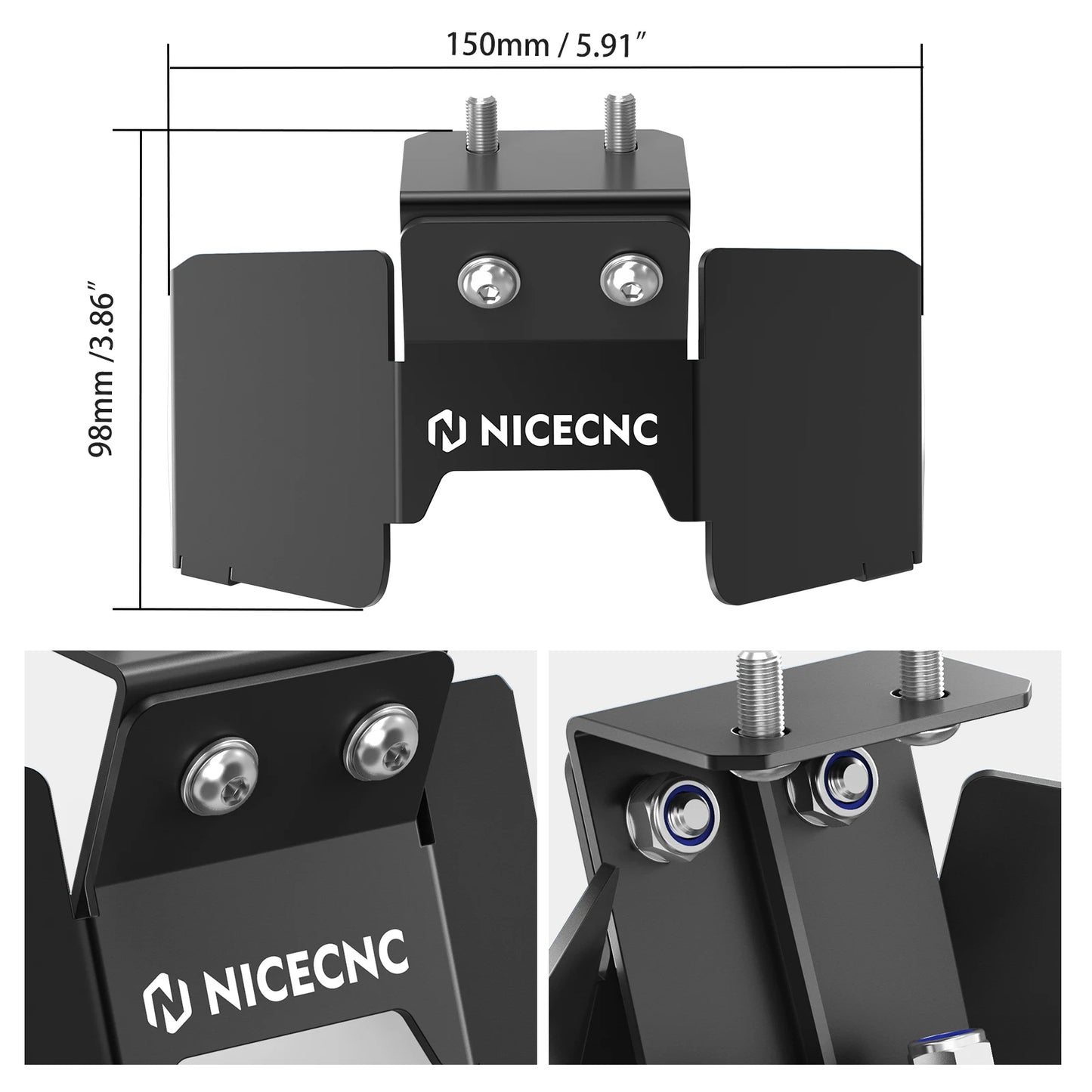 upgarded triangle and battery mount for surron