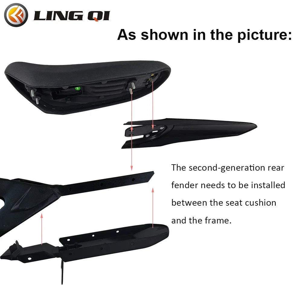 surron fender can cut to be tuttio long fender