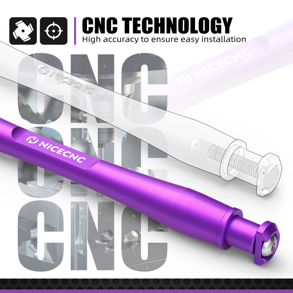 NICECNC For Surron Light Bee X S L1E 2024 2025 Electric Dirt Bike Aluminum Foot Pegs Support Brace For Segway X160 X260