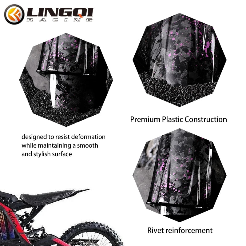 carbon fiber rear mud guard