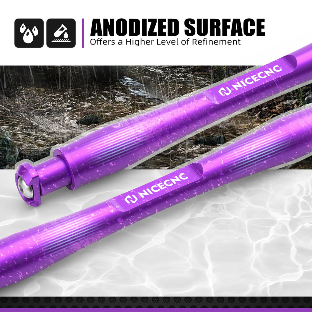 NICECNC For Surron Light Bee X S L1E 2024 2025 Electric Dirt Bike Aluminum Foot Pegs Support Brace For Segway X160 X260