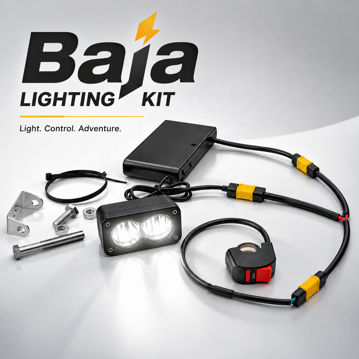 upgraded baja with switch battery powered
