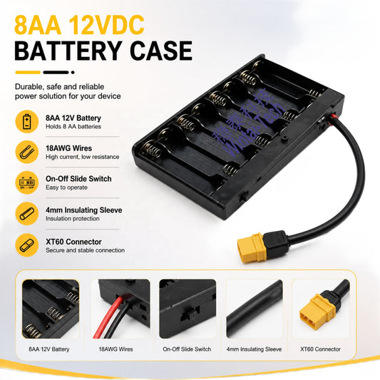Battery powered Baja light with horn and switch