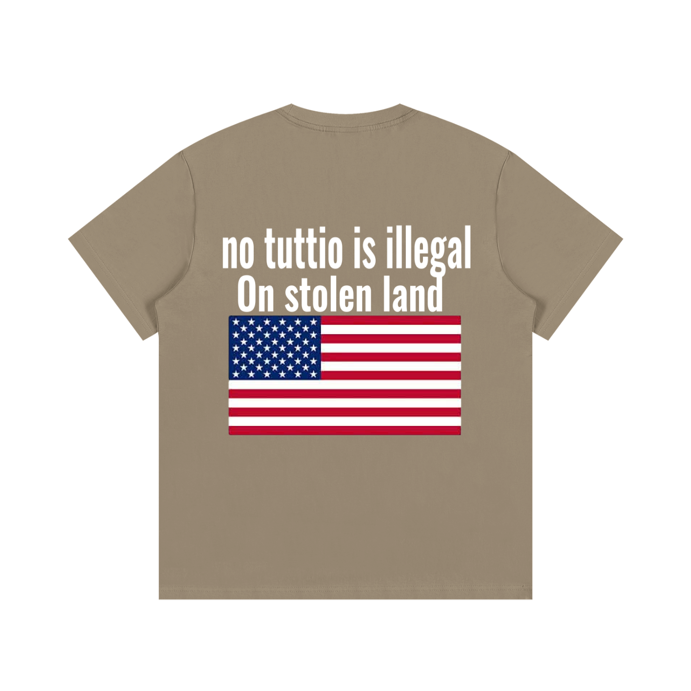 no tuttio is illegal t shirt
