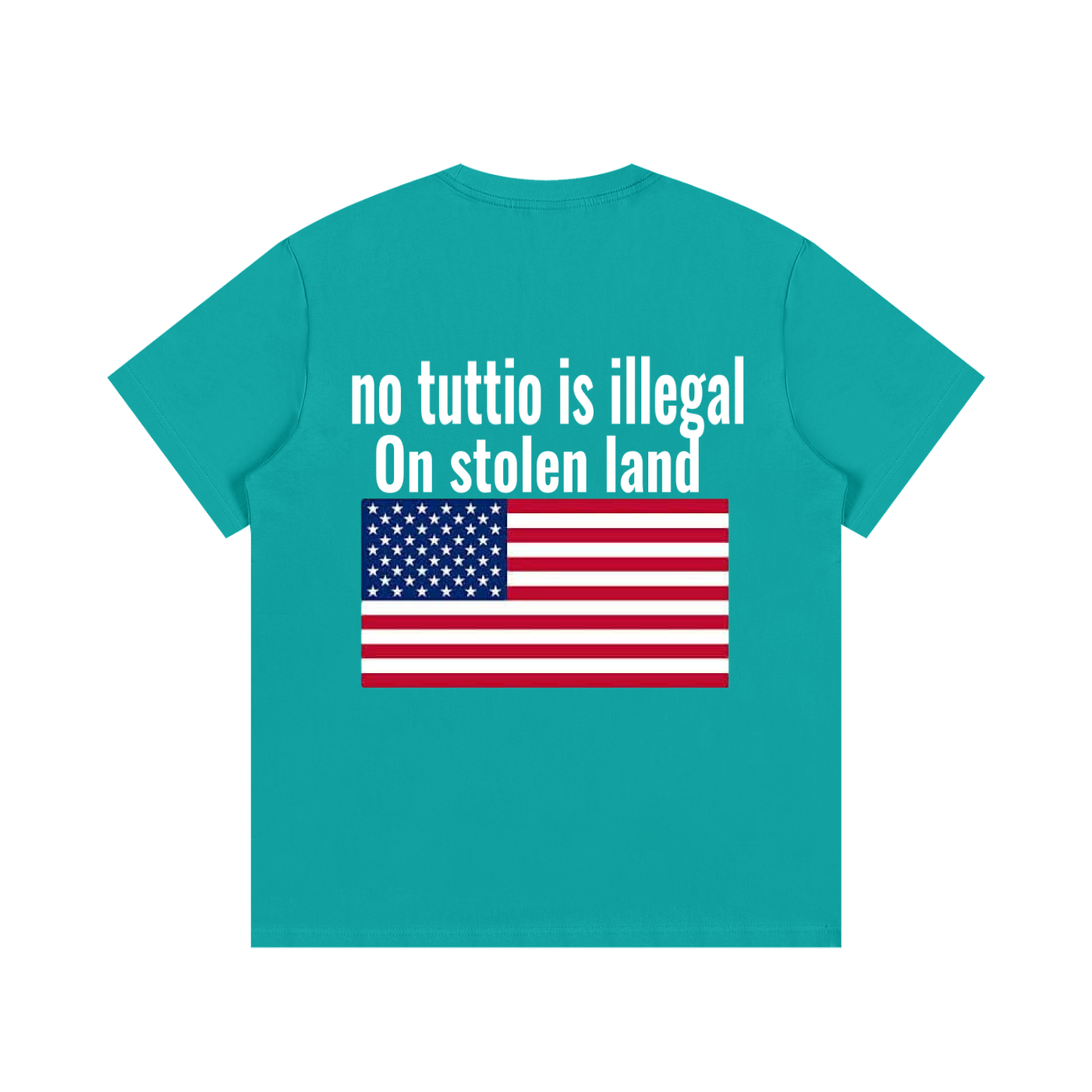 no tuttio is illegal t shirt
