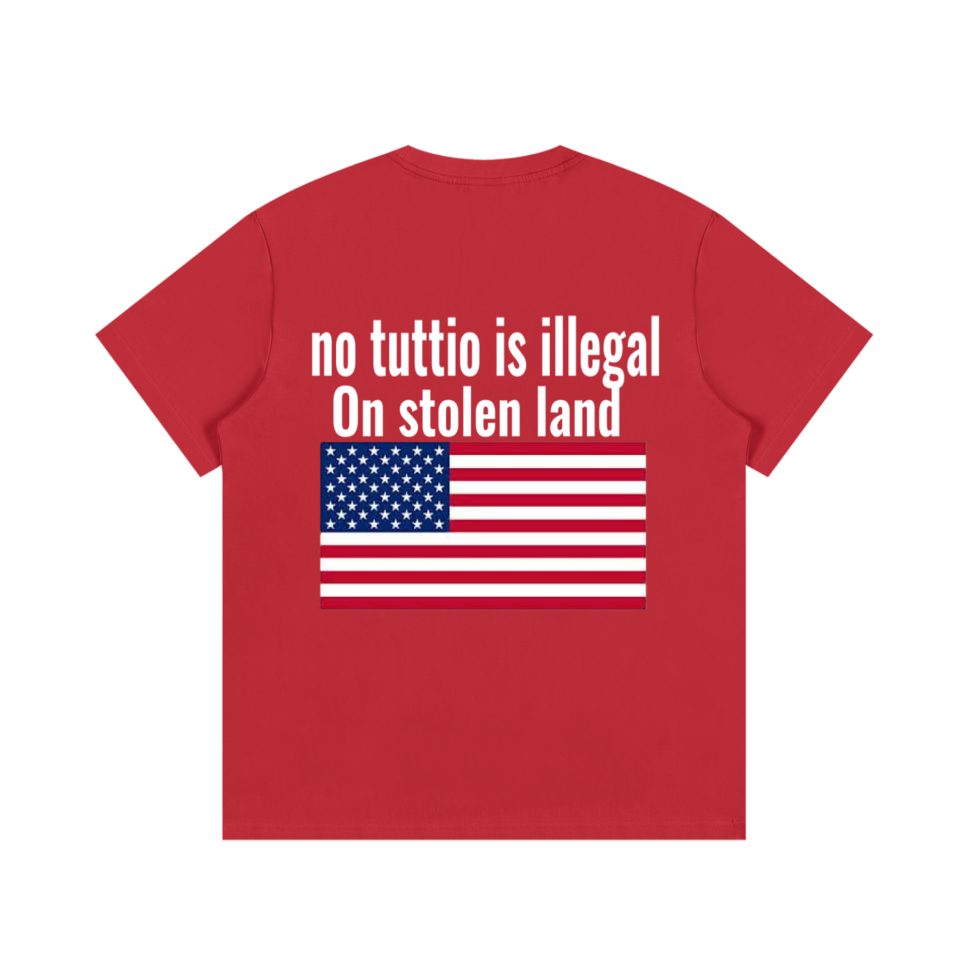 no tuttio is illegal t shirt