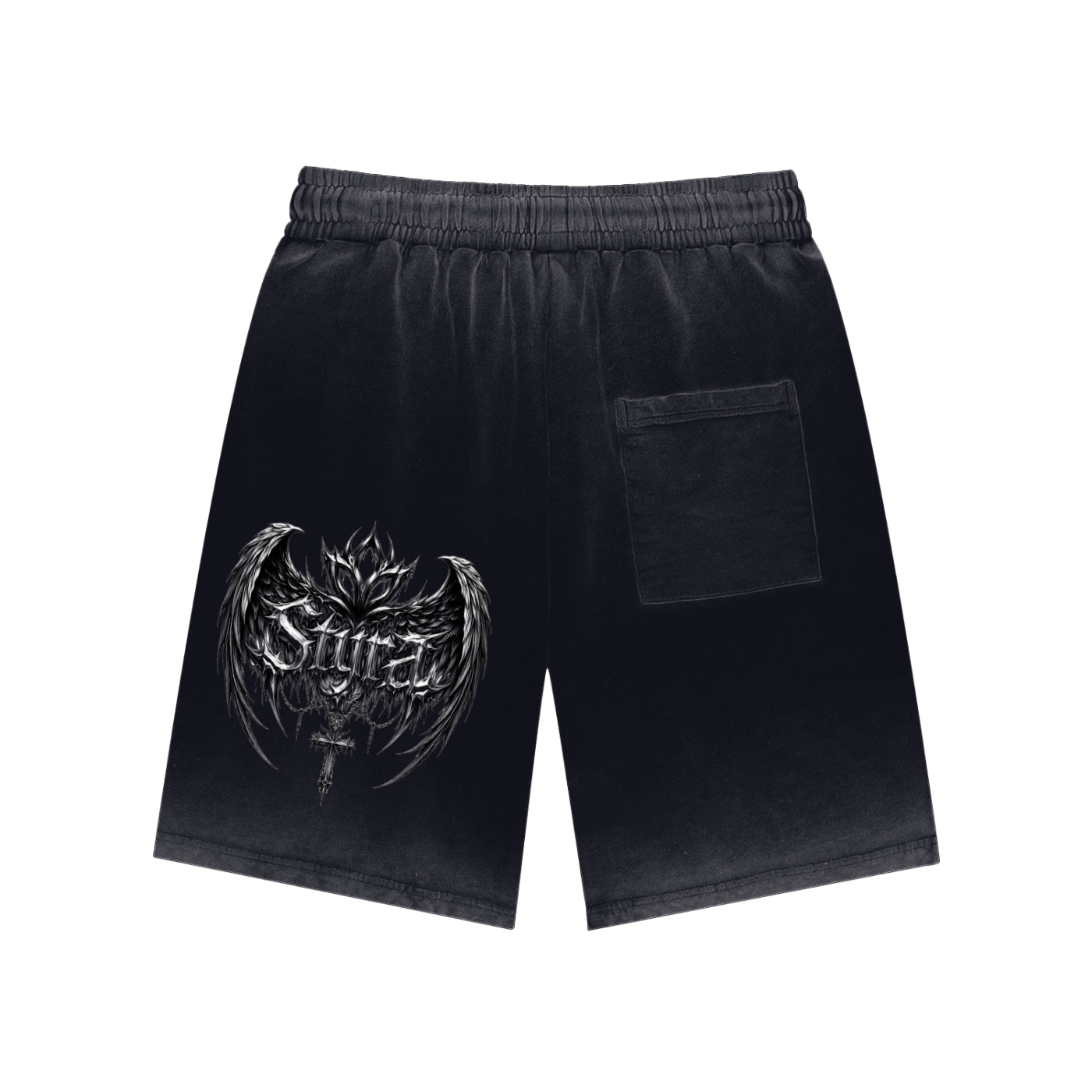 Reverse Dyed Sweatshorts